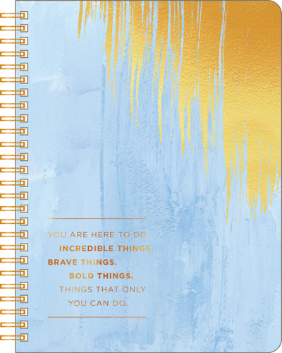 Spiral Notebook: You Are Here to Do Incredible Things . . . (Spiral Notebooks) book cover by COMPENDIUM