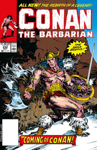 Conan The Barbarian: The Original Comics Omnibus Vol.9 (CONAN THE BARBARIAN OMNIBUS) book cover by Charles Santino, Michael Higgins, Gerry Conway