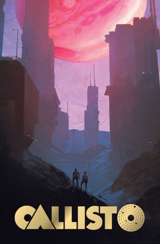 Callisto Limited Edition book cover by Steve  Niles