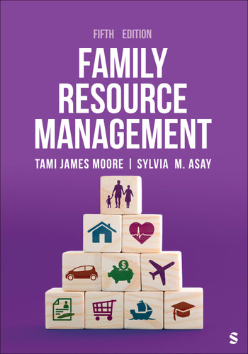 Family Resource Management book cover by Tami James Moore, Sylvia M. Asay