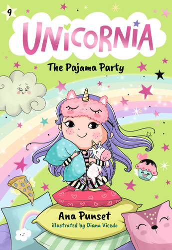 Unicornia: The Pajama Party (Unicornia) book cover by Ana Punset