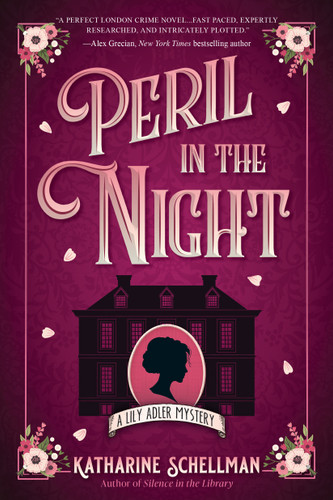 Peril in the Night (LILY ADLER MYSTERY, A) book cover by Katharine Schellman