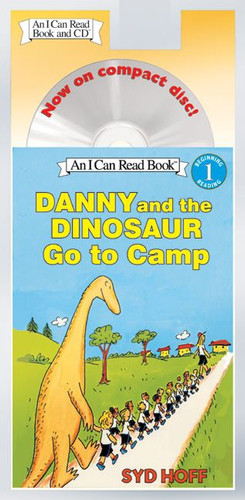 Danny and the Dinosaur Go to Camp Book and (I Can Read Level 1) book cover by Syd Hoff