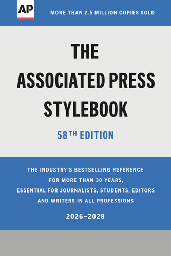 The Associated Press Stylebook: 2026-2028 book cover by The Associated Press