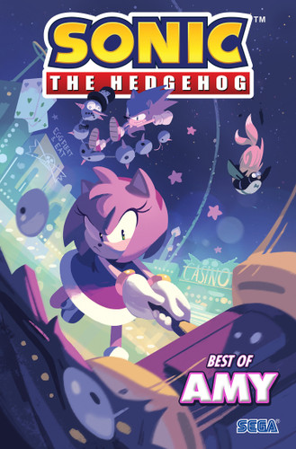 Sonic the Hedgehog: Best of Amy book cover by Ian Flynn, Evan Stanley