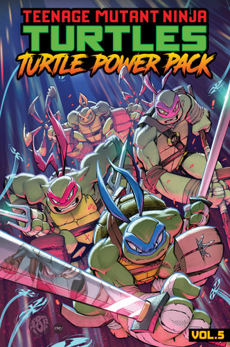 Teenage Mutant Ninja Turtles: Turtle Power Pack, Vol. 5 book cover by Matthew K. Manning, Erik Burnham, Cullen Bunn