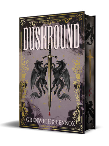 Duskbound (Cantos pintados) (Spanish Edition with Sprayed Edges) book cover by Parker Lennox, Bree Grenwich