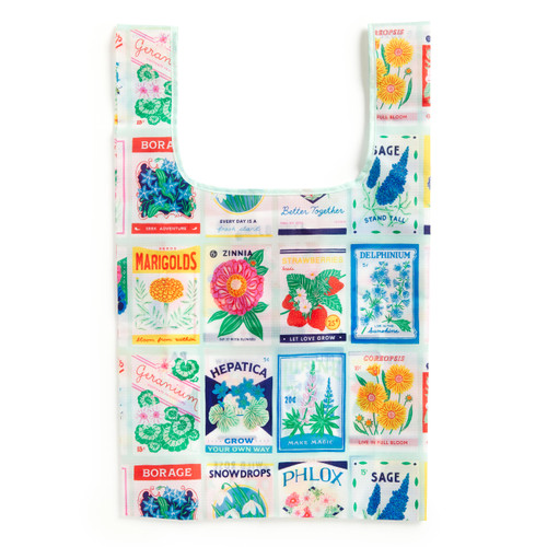 Grow Your Own Way Packable Nylon Tote Bag book cover by Galison