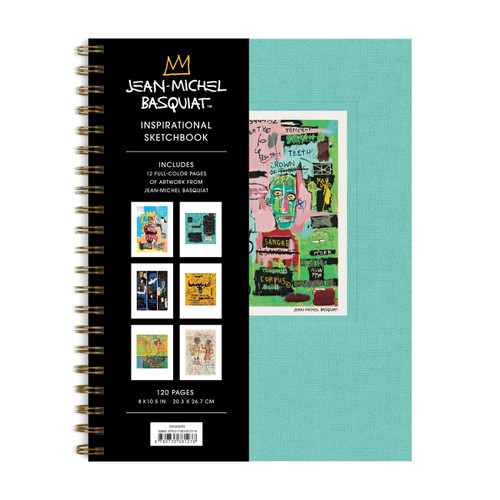 Jean-Michel Basquiat Inspirational Sketchbook: Includes 12 Full-Color Pages of Artwork From Jean-Michel Basquiat book cover by Galison