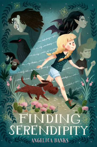 Finding Serendipity (Tuesday McGillycuddy Adventures) book cover by Angelica Banks