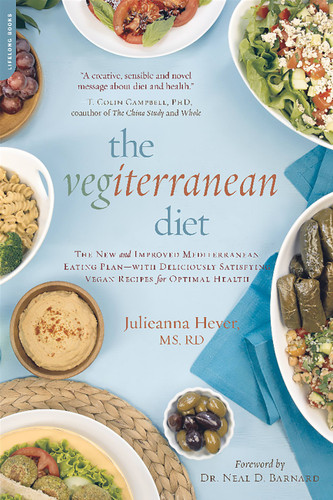 The Vegiterranean Diet: The New and Improved Mediterranean Eating Plan -- with Deliciously Satisfying Vegan Recipes for Optimal Health book cover by Julieanna Hever