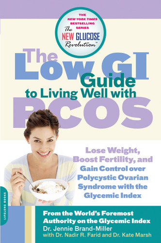 The Low GI Guide to Living Well with PCOS book cover by Dr. Jennie Brand-Miller