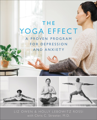 The Yoga Effect: A Proven Program for Depression and Anxiety book cover by Holly Lebowitz Rossi, Liz Owen