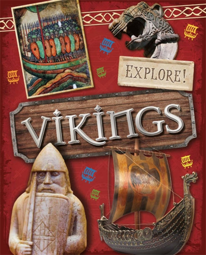 Explore!: Vikings (Explore!) book cover by Jane Bingham