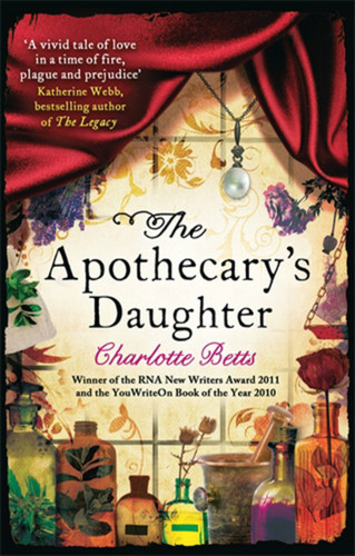 The Apothecary's Daughter book cover by Charlotte Betts