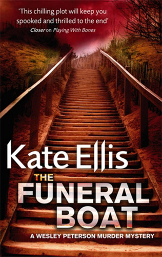 The Funeral Boat book cover by Kate Ellis