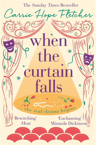 When The Curtain Falls book cover by Carrie Hope Fletcher