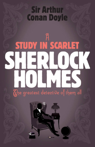 A Study in Scarlet book cover by Arthur Conan Doyle