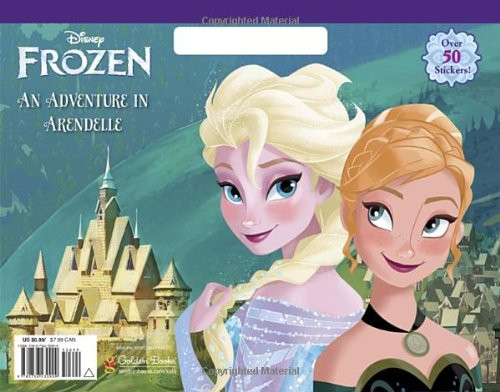An Adventure in Arendelle (Disney Frozen) (Big Coloring Book) Cover