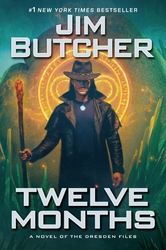 Twelve Months (Dresden Files) book cover by Jim Butcher