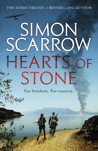 Hearts of Stone book cover by Simon Scarrow