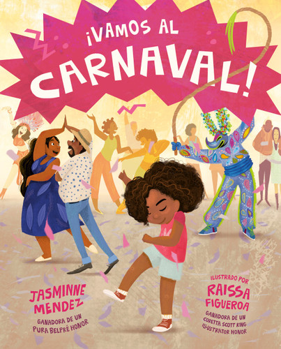 ¡Vamos al carnaval! (We're Off to Carnaval Spanish Edition) book cover by Jasminne Mendez
