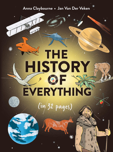 The History of Everything in 32 Pages book cover by Anna Claybourne