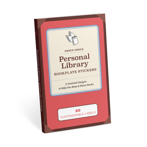 Personal Library Bookplate Stickers (Knock Knock Personal Library Kits) book cover by Knock Knock