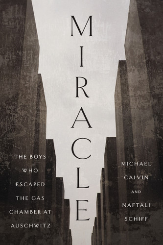 Miracle: The Boys Who Escaped the Gas Chamber at Auschwitz book cover by Michael Calvin, Naftali Schiff