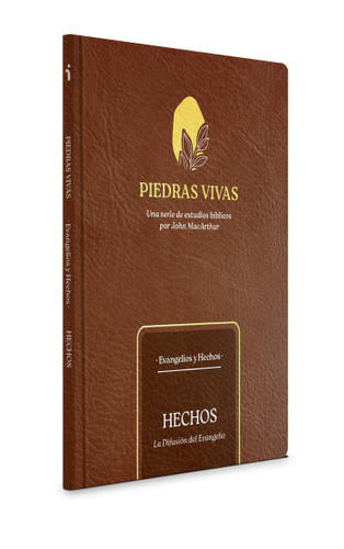 Piedras vivas: Hechos - Estudio bíblico: La difusión del evangelio (Piedras vivas) book cover by John Macarthur