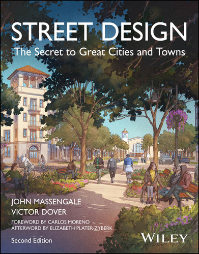 Street Design: The Secret to Great Cities and Towns book cover by Victor Dover, John Massengale