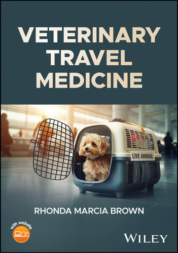 Veterinary Travel Medicine book cover by Rhonda Marcia Brown