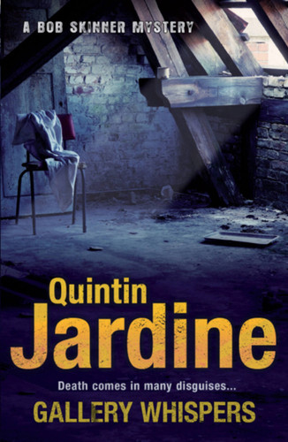 Gallery Whispers book cover by Quintin Jardine