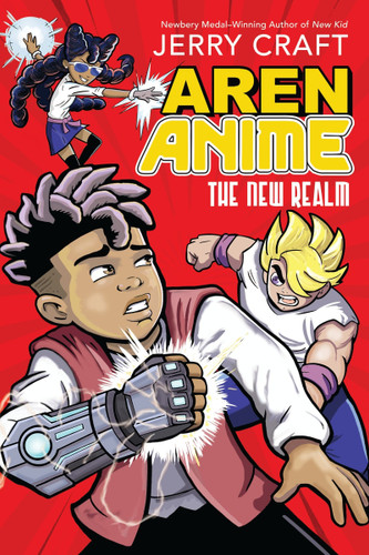 Aren Anime: The New Realm: A Graphic Novel book cover by Jerry Craft