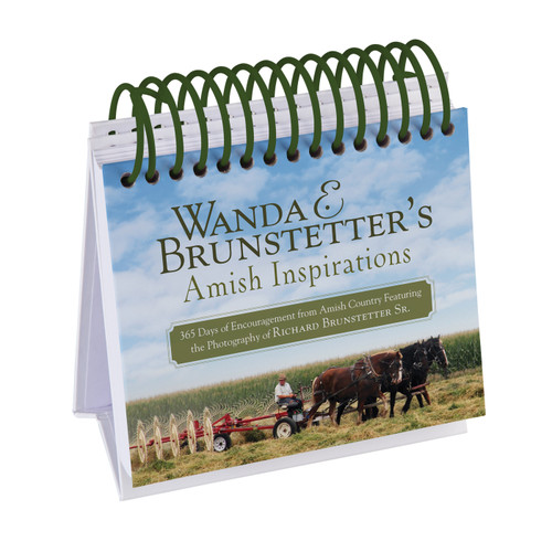 Wanda E. Brunstetter's Amish Inspirations: 365 Days of Encouragement from Amish Country Featuring the Photography of Richard Brunstetter Sr. book cover by Wanda E. Brunstetter