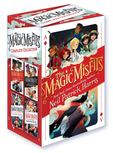 The Magic Misfits Complete Collection book cover by Neil Patrick Harris