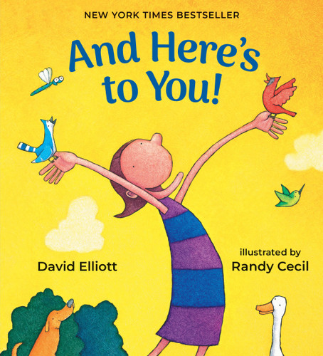 And Here's to You! book cover by David Elliott