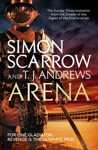 Arena book cover by Simon Scarrow