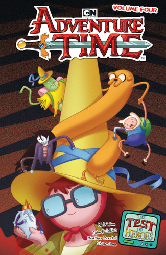 Adventure Time Vol. 4: The Test of Heroes (Adventure Time (2025)) book cover by Nick Winn