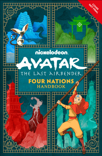 Avatar The Last Airbender Four Nations Handbook book cover by DK