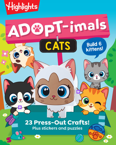 Adopt-imals Cats book cover by 
