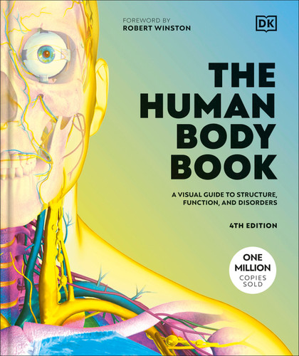 The Human Body Book: A Visual Guide to Structure and Function (DK Human Body Guides) book cover by DK