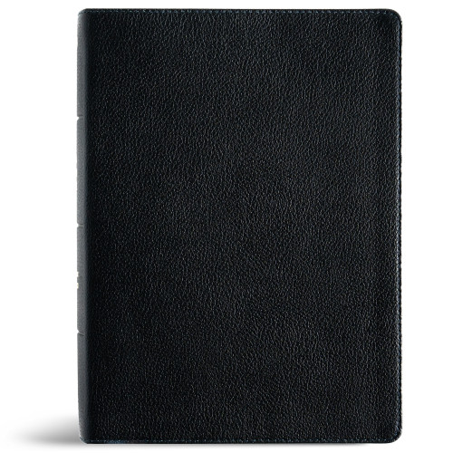 NASB Study Bible, Black Genuine Leather, Indexed book cover by Holman Bible Publishers