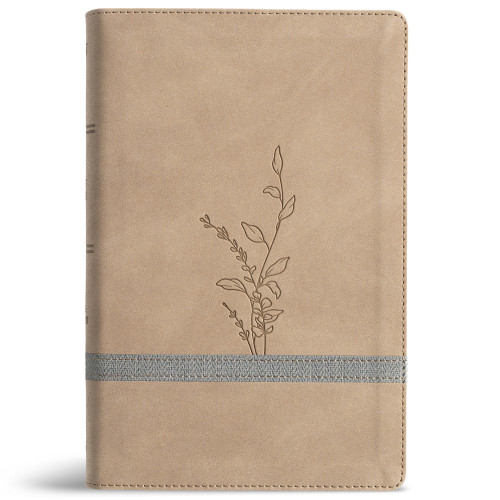 KJV Large Print Personal Size Reference Bible, Earthen SuedeSoft LeatherTouch book cover by 