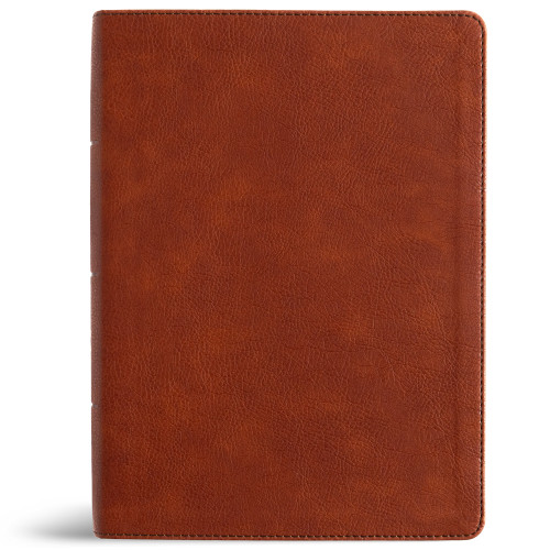 NASB Study Bible, Burnt Sienna LeatherTouch, Indexed book cover by Holman Bible Publishers