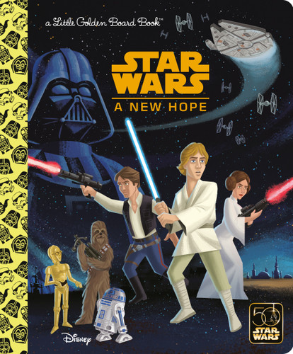Star Wars: A New Hope Board Book book cover by Random House