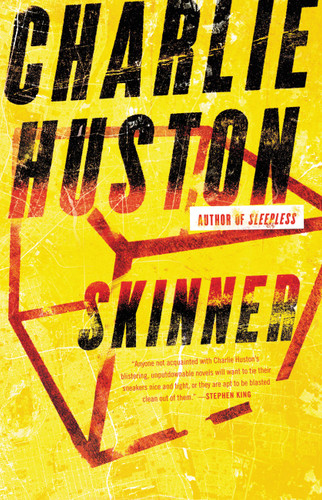 Skinner book cover by Charlie Huston