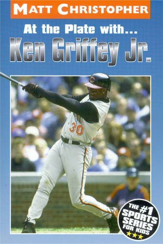 At the Plate with...Ken Griffey Jr. book cover by Matt Christopher