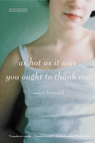 As Hot as It Was You Ought to Thank Me: A Novel book cover by Nanci Kincaid
