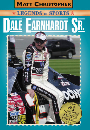 Dale Earnhardt Sr.: Matt Christopher Legends in Sports book cover by Matt Christopher